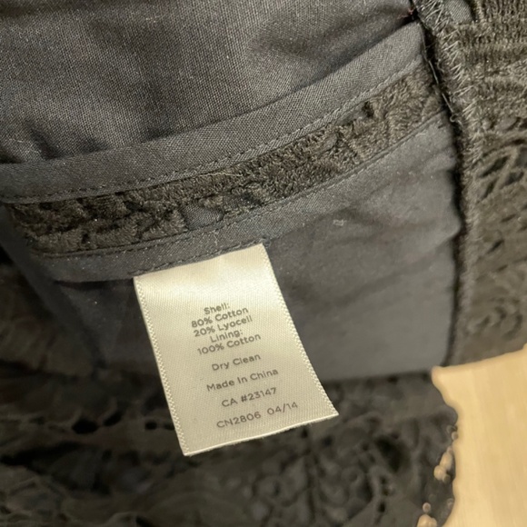 Talbots Black Lace Skirt - Picture 8 of 11